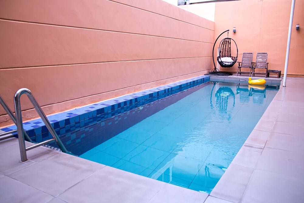 private swimming pool