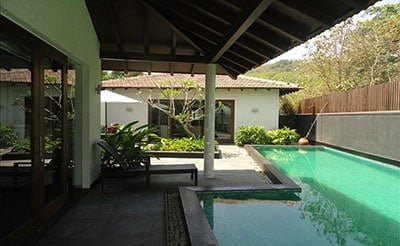 Private Pool At villa Peacock