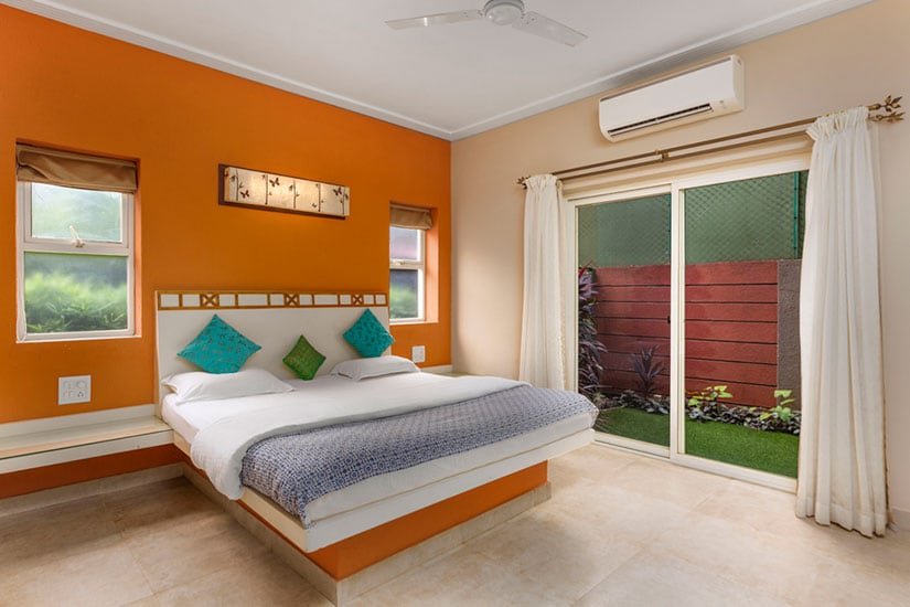 Bedroom of villa Sal