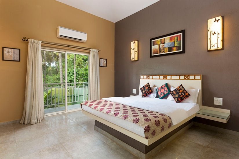 Bedroom of villa sal