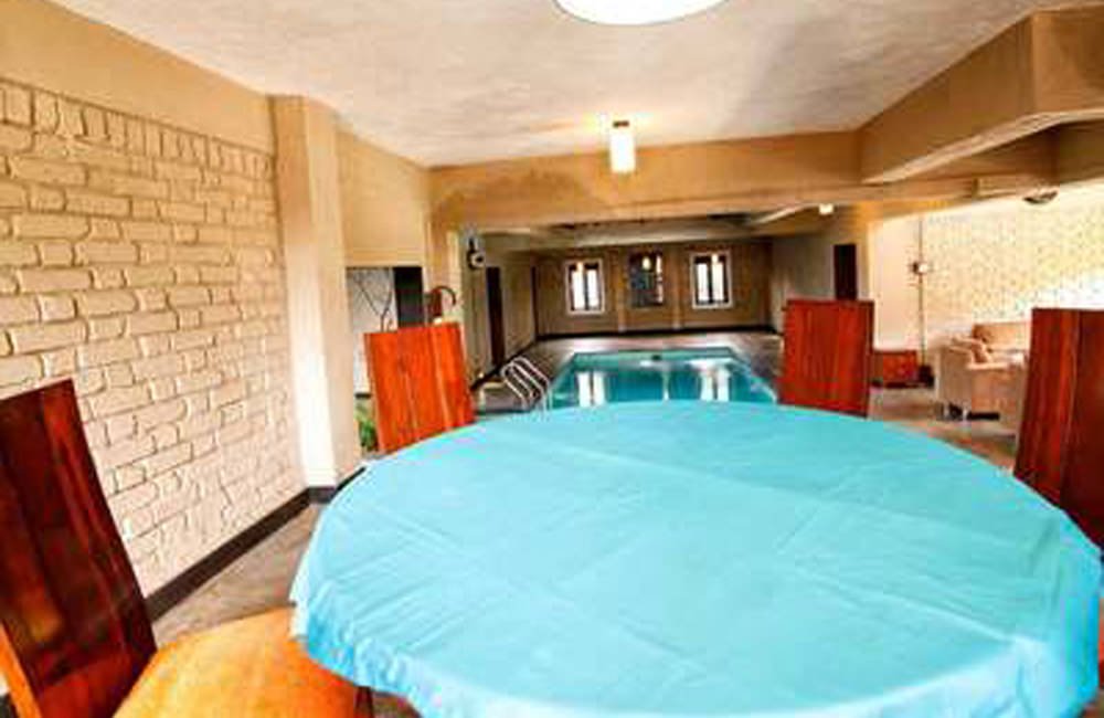 Dining area of Villa Caramba