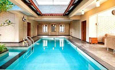 Covered Pool At Villa Caaramba