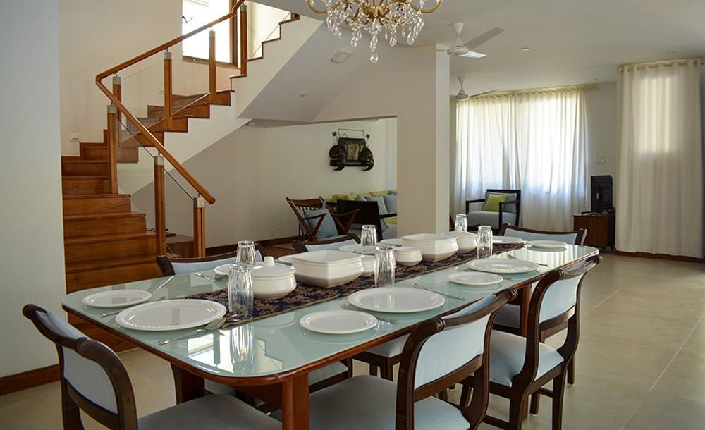 dining Area Of villa Frangipanni