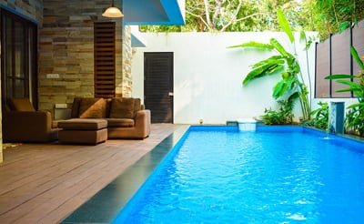 Private Pool villa Frangipanni