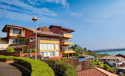 Villa Infini, The Best Beach Facing 5 Bedroom Villa in Reis Magos, Goa