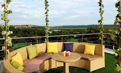 Best Place to relax at Roof garden