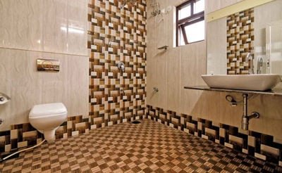 Washroom Of villa mitzy