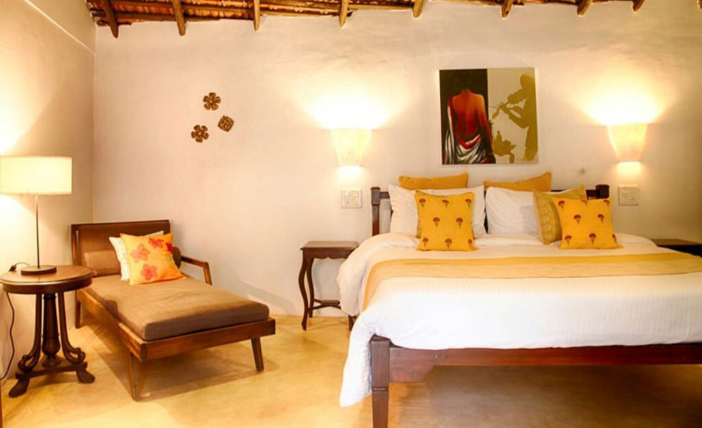 Exotic Styled Bedroom at Villa Poo