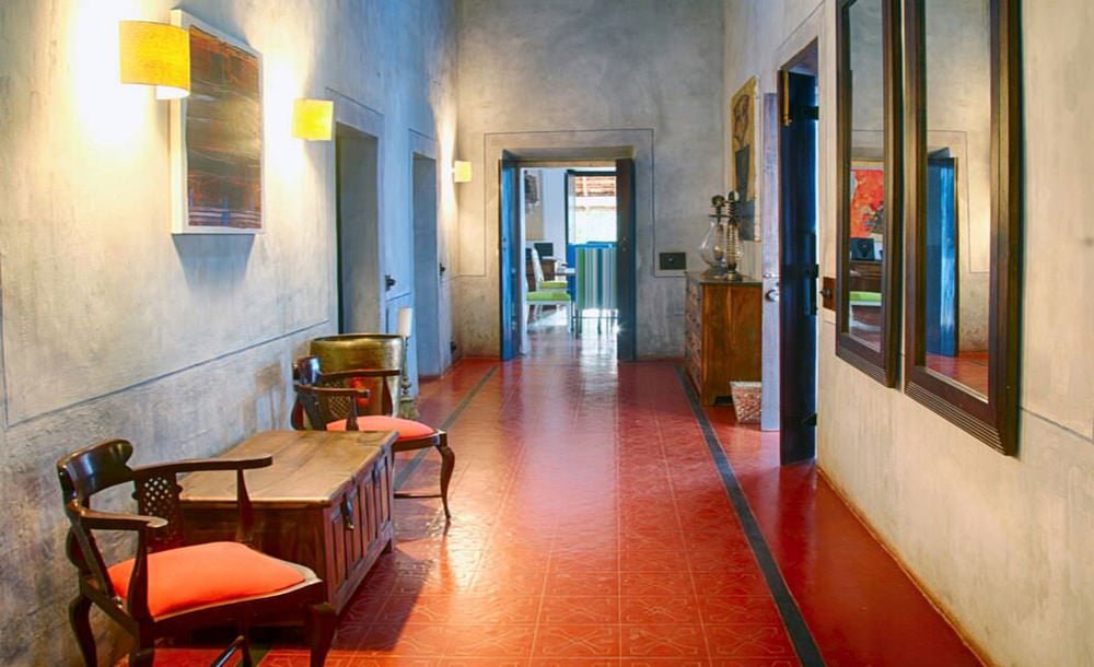 Corridor Of Villa Poo