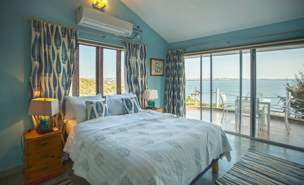 sea view from villa raga Bedroom