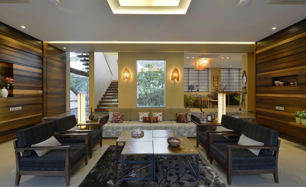 Living Room Of villa Saas